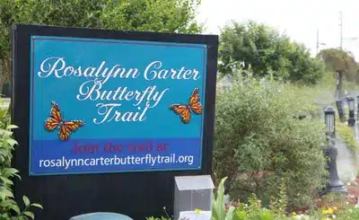 Rosalynn Carter Butterfly Trail Large Sign